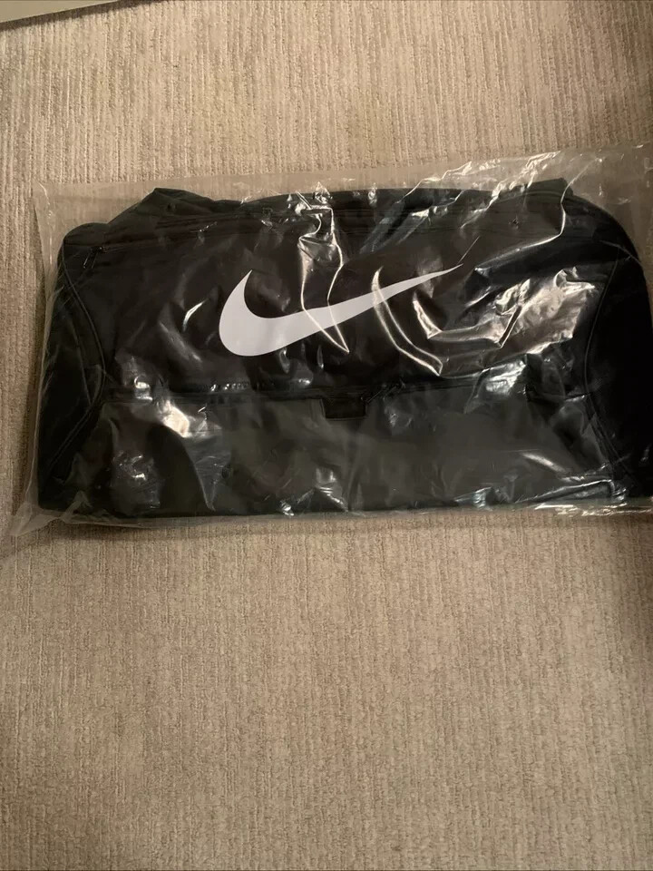 Nike Brasilia LARGE Duffle Bag DO9193-010 Color BLACK 26” Length