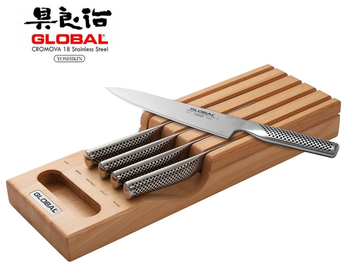 Set In-drawer Cooks Bread Utility Vegetabl Knife