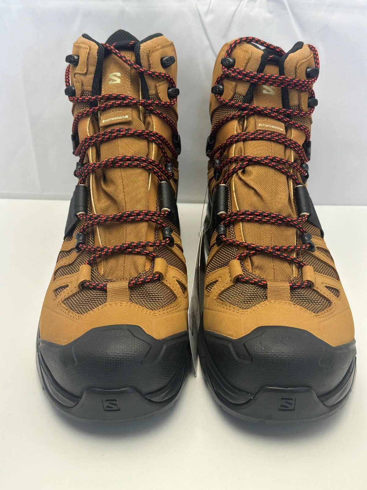 Stivali SALOMON Quest 4 GTX scarpe da trekking alte uomo taglia 12 471564 marroni nuovi con etichette