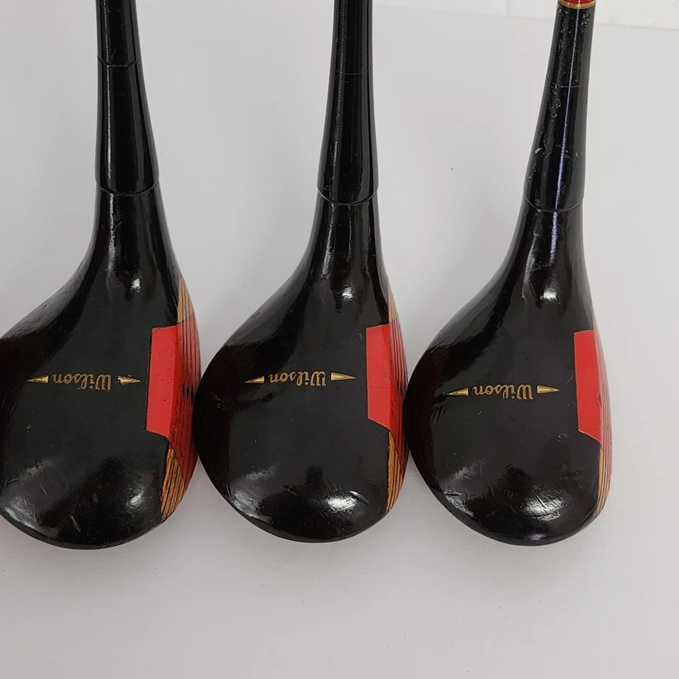 Juego de madera vintage Wilson Staff-II 4300 Strata Block 1,3,4,5 regular acero diestro justo Foto 2 de 4