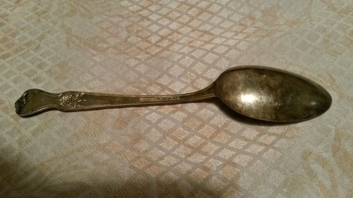 Vintage Antique Silverplate Spoon Old Company Plate - Picture 2 of 8