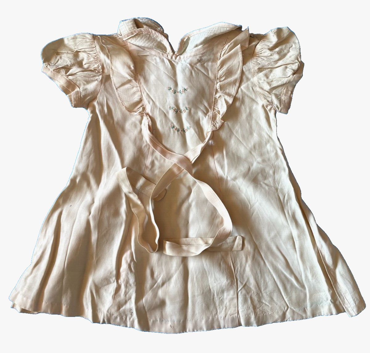 raw silk embroidery dresses Pure Raw Silk Dress Adorned With Intricate Aar Embroidery