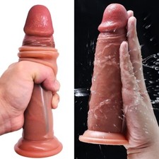 8 Inch Huge Big Dildo Suction Cup Realistic Penis Dong G-spot Sex Toy for women