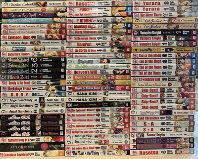Mixed Manga Lot $5.50 Each Assorted   English Shojo Beat Romance Comedy