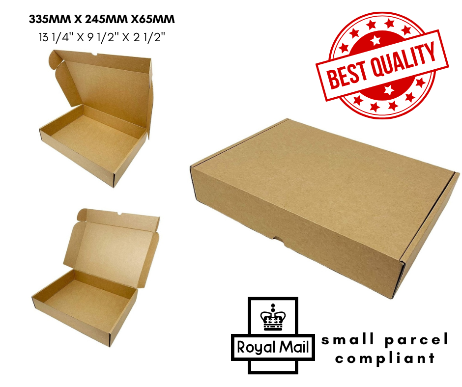 Brown shipping cardboard boxes, postal mailing gift box, small parcel