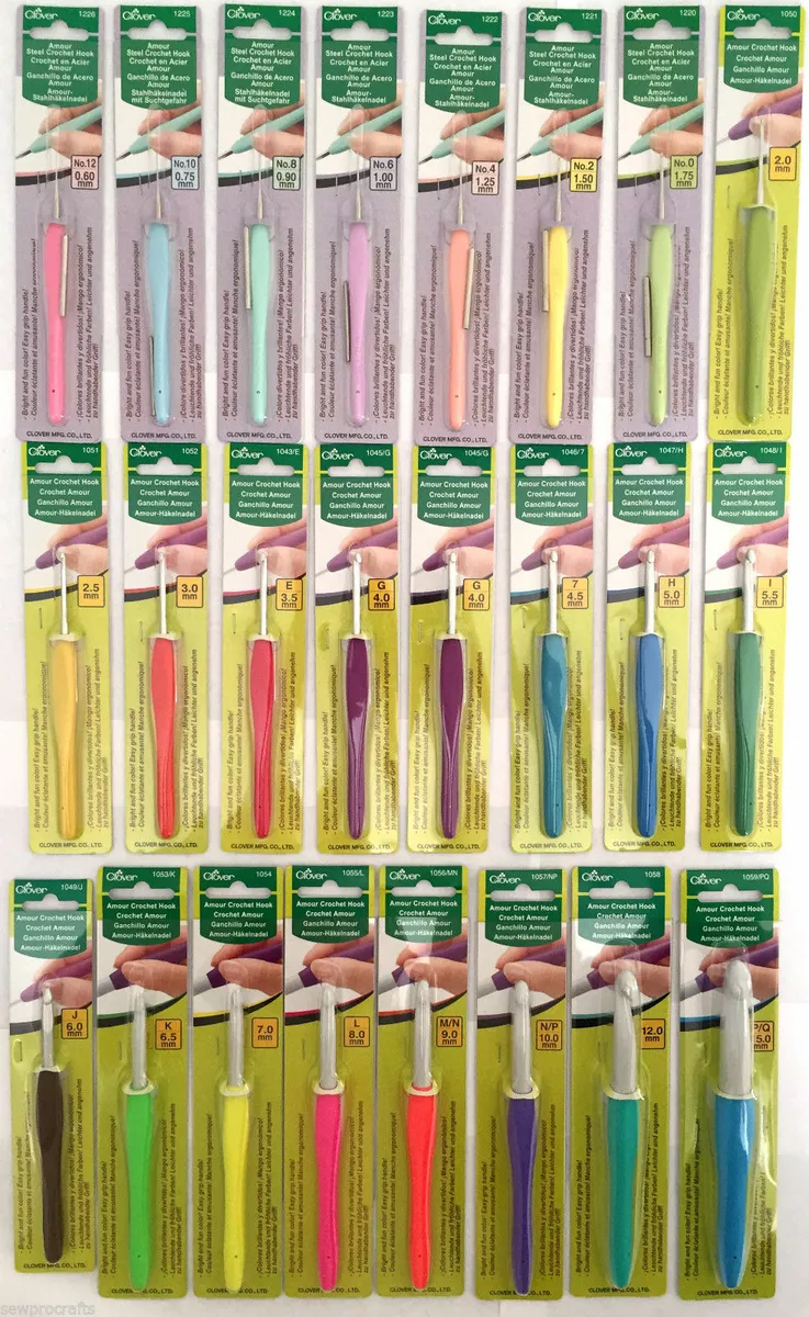 Needles Crochet Hooks Clover  Crochet Hook Clover Soft Touch