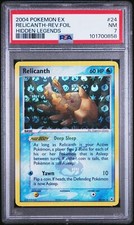 PSA 7 Relicanth Reverse Holo 24/101 EX Hidden Legends 2004 Pokemon Card on eBay