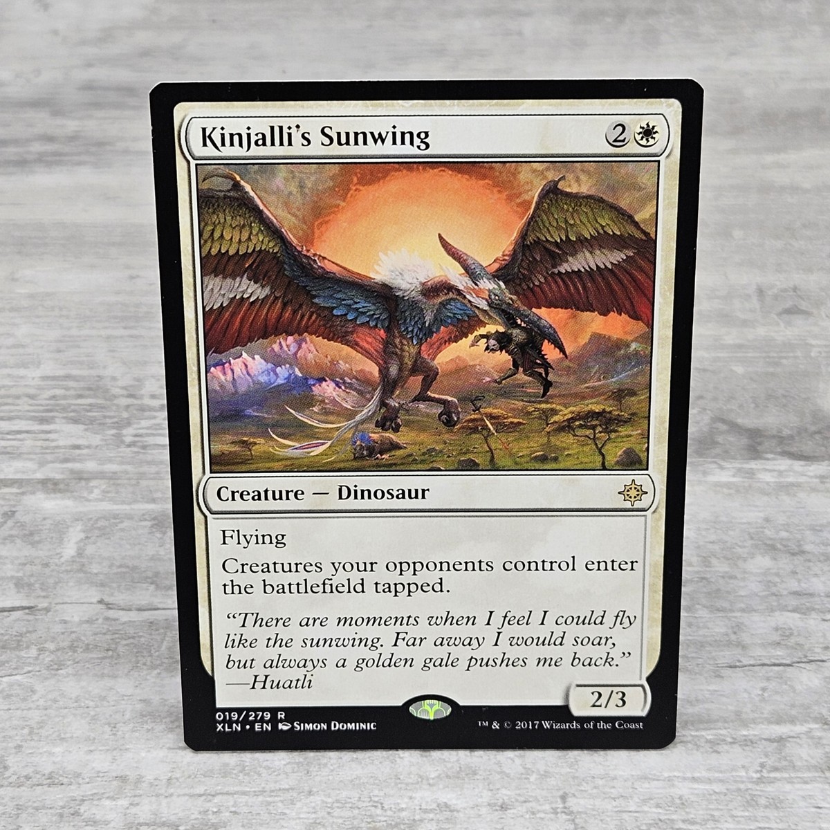 MTG Kinjalli's Sunwing Ixalan 019/279 Regular Rare | eBay