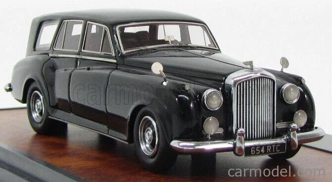 wonderful resin-modelcar 1/43 BENTLEY S2 ESTATE HAROLD RADFORD 1959 - black - Image 3 of 4