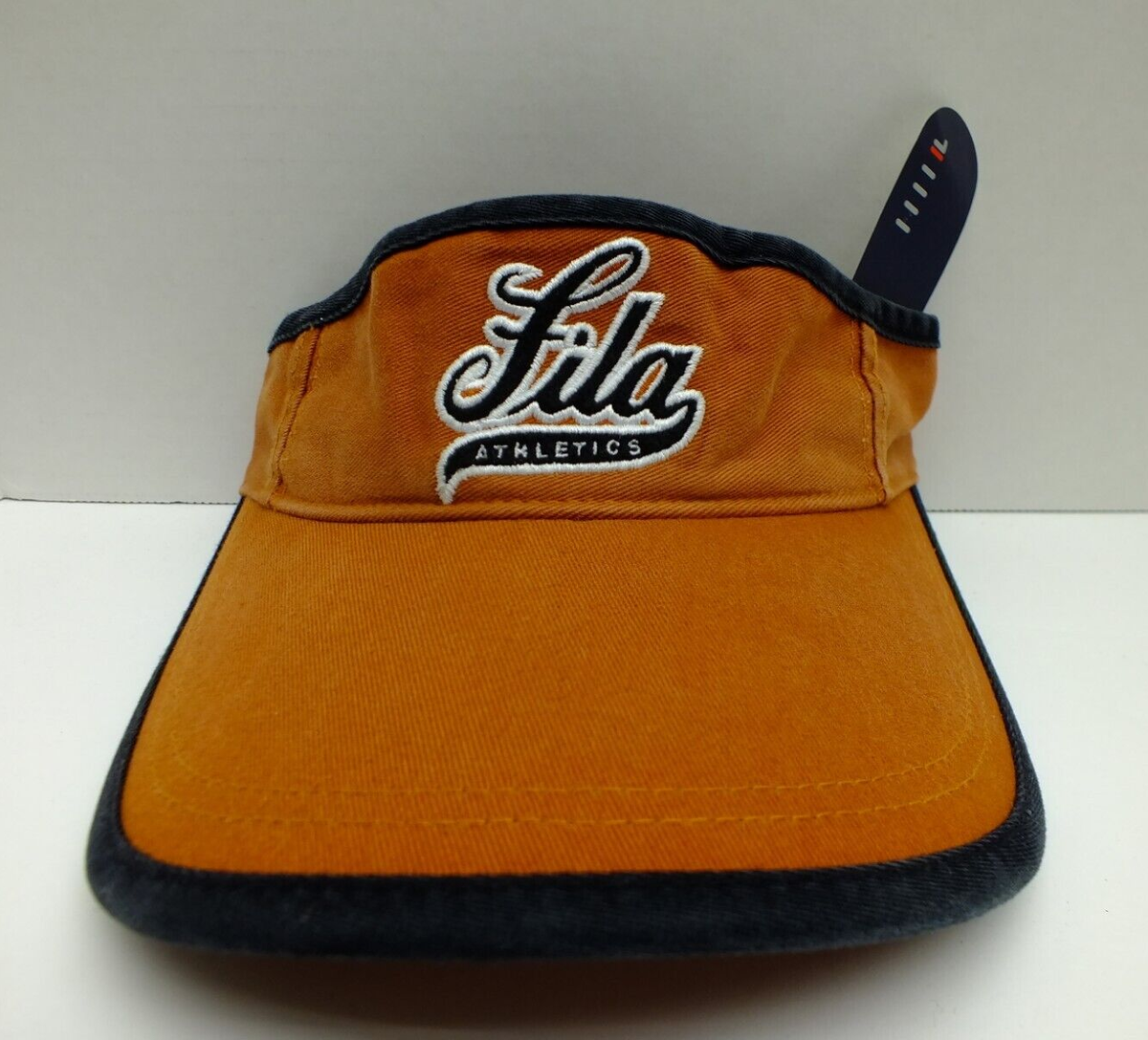FILA SUN VISOR BROWN HAT CAP ONE SIZE ADJUSTABLE NEW WITH TAGS