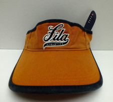 FILA SUN VISOR BROWN HAT CAP ONE SIZE ADJUSTABLE NEW WITH TAGS