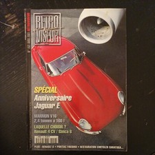 RETROVISEUR 152 DOSSIER 31p JAGUAR TYPE E 1964 SIMCA 6 RENAULT 4CV MARMON V16