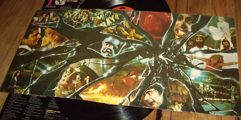 THE WHO, ELTON, TINA TURNER & MORE *1st Press G/F 2 x 12" LP ' TOMMY ' 1975 VGC - Image 3 of 4