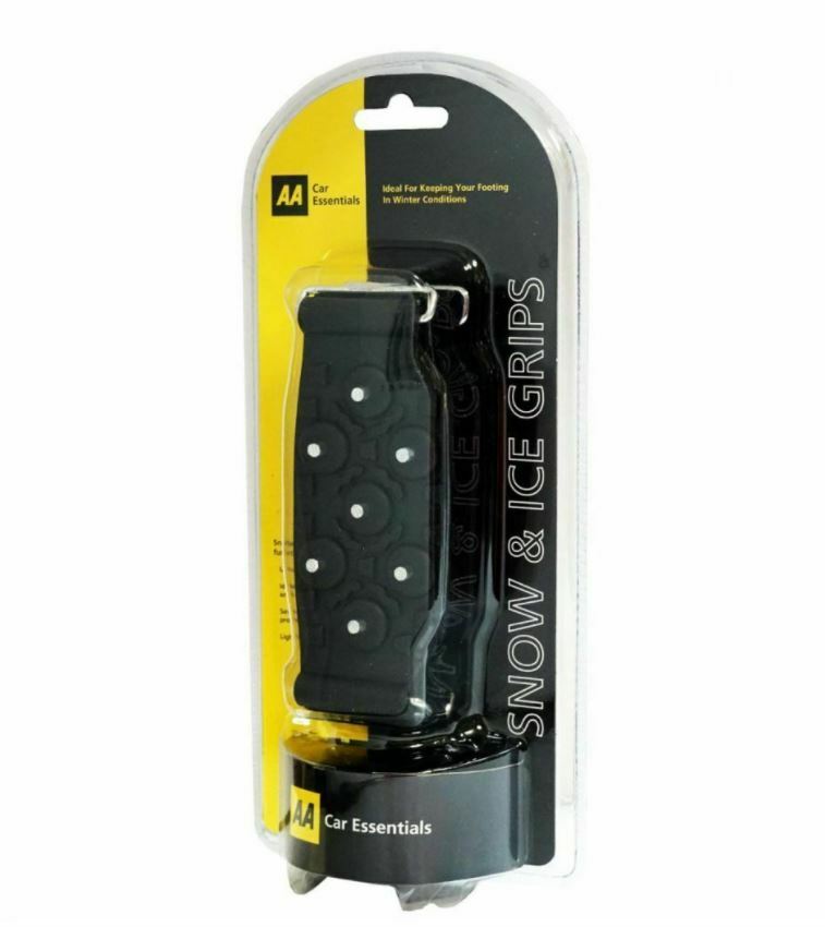 AA Car Essentials snow and ice grips easily fitted to your shoes