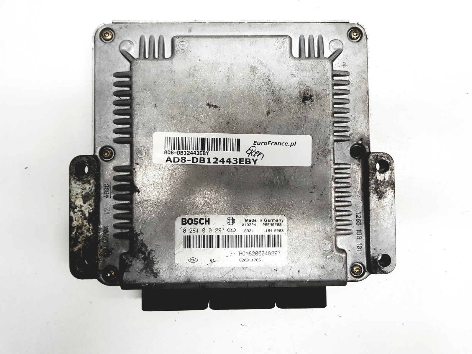 Calculateur ECU Renault Réf. 0 281 010 633 / 8200051609 / 8200119842 - Occasion, Fonctionnel