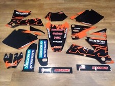 KIT GRAFICA DECALCOMANIE KTM EXC SXF 125 200 250 300 450 2003