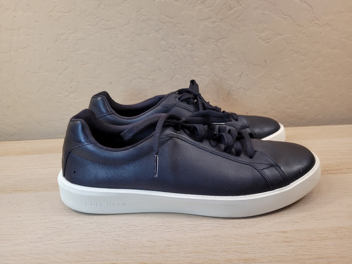 Cole Haan Grand 360 Sneaker Black Leather C40224 Mens Size 10 M