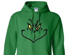 The Grinch - Let's Get Grinchy! - Adult Unisex - Ultra Soft - Sweatshirt Hoodie