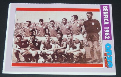 CARD VATA MATANU GARCIA SL BENFICA LISBOA 1989 ROOKIE ONZE MONDIAL