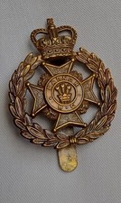 Radnor Home Guard Cap Badge QC EIIR Issued Brass Slider 1940 Era VINTAGE Org