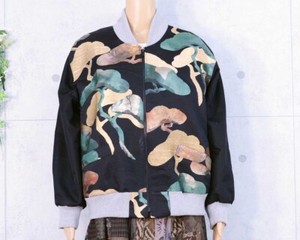 Japanese Vintage Kimono Remake Jacket Sukajan FukuroObi Silk Blouson Classical