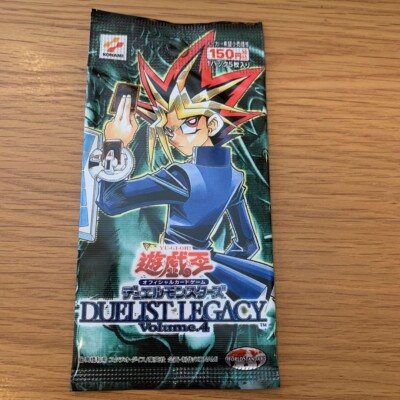 Konami Yu-gi-oh Japanese Duelist Legacy Volume 4 Pack Yugioh for