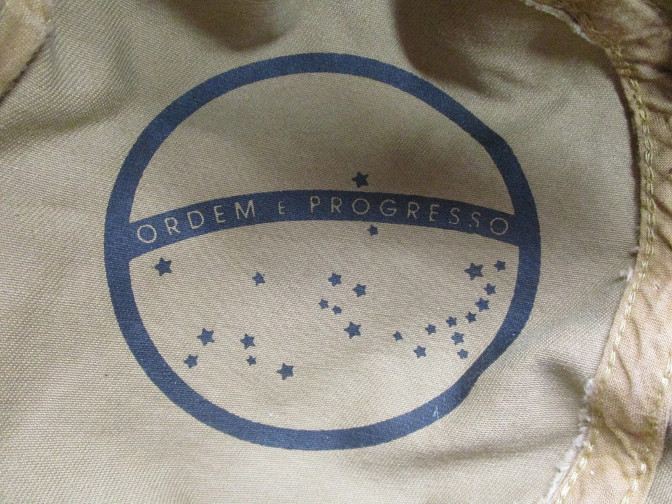 Chapéu Militar Brasil Cap Distressed Concept One Interior Pocket Ordem e Progresso - Imagem 2 de 4