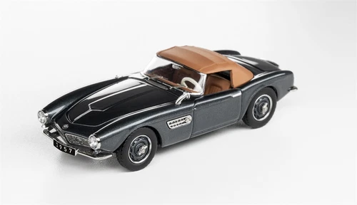 Modellino convertibile GFCC 1:64 1957 BMW 507 pressofuso lega auto collezione ornamento - Foto 6 di 22