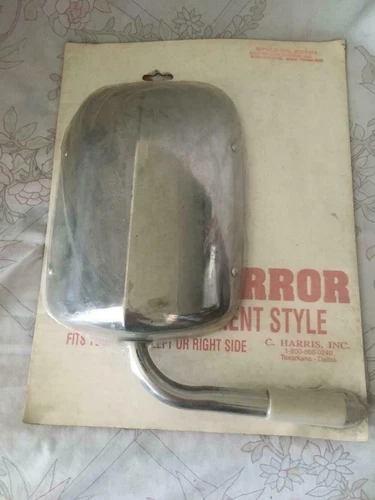  1988 to 1998 GM Stainless Steel Mirror Head fits Left or Right Side