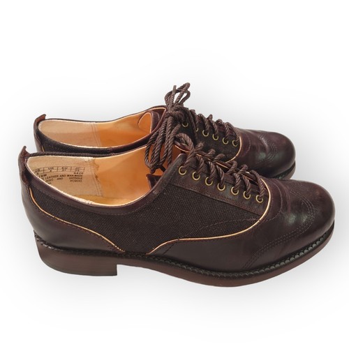 Timberland Boot Co. Tackhead Wingtip Women’s Size 6 Oxford Brown Leather Shoes - Picture 7 of 14