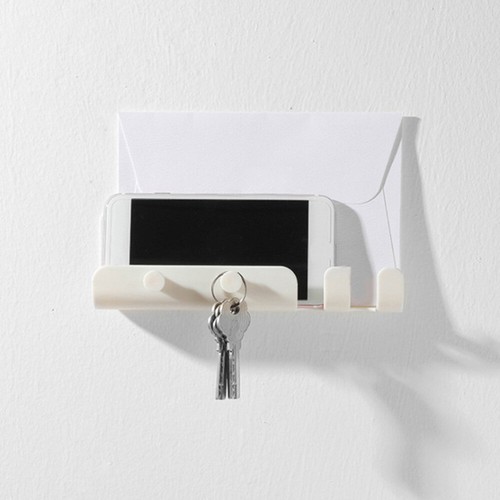 3 Pcs Mobile Phone Charging Stand Support Charger Hanger Wall-mounted Holder - 第 9/12 張圖片