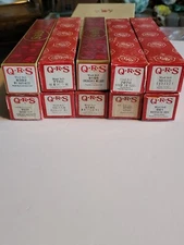 COLLECTIBLE QRS 10-PLAYER ROLLS FOR PLAYER PIANOS GREAT MUSIC!!!!!