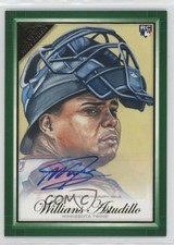 2019 Topps Gallery Green Auto 90/99 Willians Astudillo #1 Auto 05k9