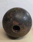 Antique Cast Iron Cannonball/Artillery Shell 23lb, 5.5-5.6" Diameter, Civil War