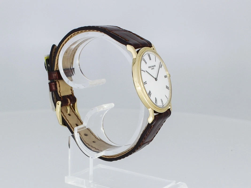 RELOJ PATEK PHILIPPE CALATRAVA 32mm PAPEL Ref. ORO 3520