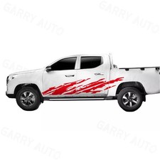 2x 90in Mud Splash Large Truck Vinyl Side Graphics Decals. Any Vehicle