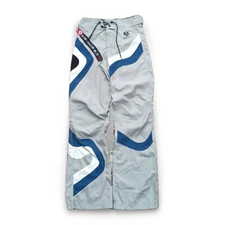 NORTH SAILS Pantaloni Tecnici Vela Vintage Grigio Grafica Performance Size XS