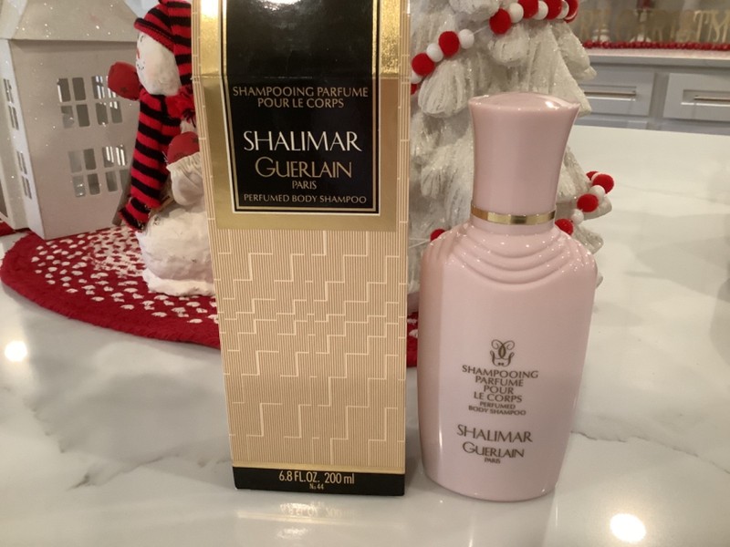 Shalimar Perfumed Body Shampoo 6.8oz Vintage (seal opened not Used) New in Box