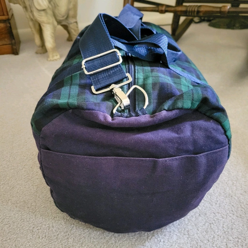 Bolso de Lona Tommy Hilfiger Grande Logo a Cuadros Foto 3 de 4