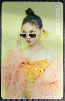 aespa Ningning Black Mamba Japan Showcase 2022 SYNK Kpop Poca Photocard