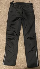 Ladies AlpineStars Black Motorcycle Trousers size M Protean Stella Pants