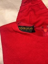 Vintage 1980 Donna Karan Cashmere Bodysuit Long Sleeve