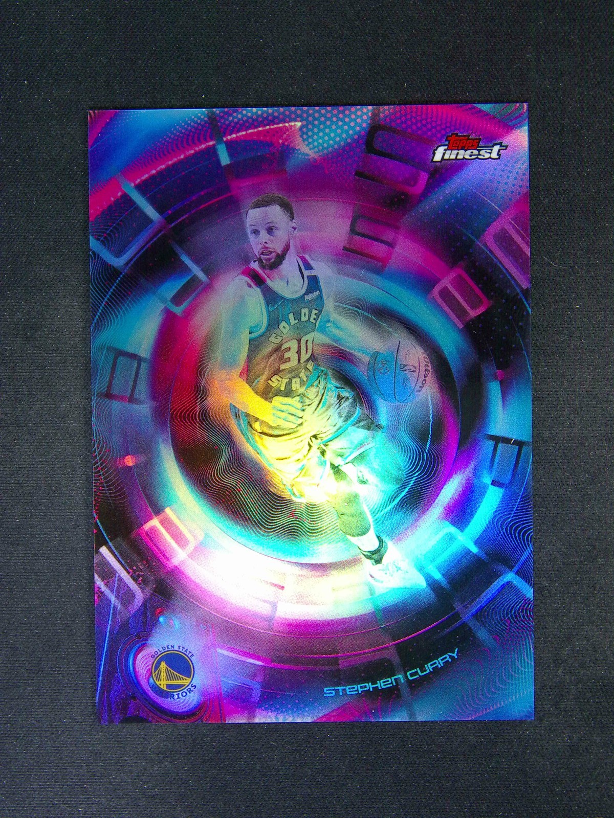 2025-26 Topps Finest Stephen Curry Pulse Case Hit SSP