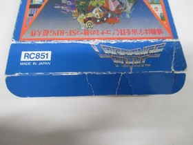 NES -- LAGRANGE POINT -- RPG. Box. Can data save! Famicom, JAPAN Game. 10893