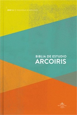 Rvr 1960 Biblia de Estudio Arcoiris, Multicolor Tapa Dura (Hardback or Cased Boo