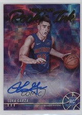 2021-22 Panini NBA Hoops Rookie Ink Green Luka Garza #RI-LG Auto 11ng