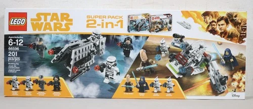 LEGO 66596 - Star Wars 2-in-1 Super Pack NEW IN BOX RETIRED Free Shipping!