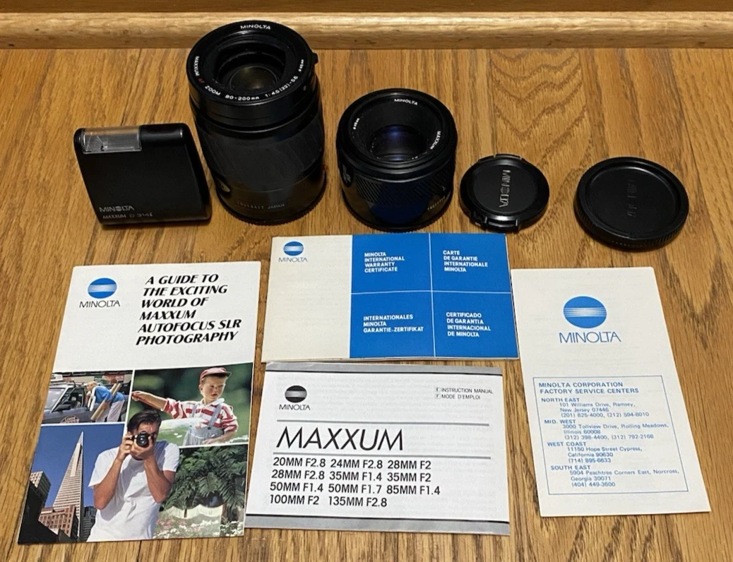 Minolta 80-200mm f/4.5-5.6 Camera Lenses for sale | eBay