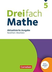 Dreifach Mathe 5. Schuljahr. Nordrhein-Westfalen - ... | Buch | Zustand sehr gut