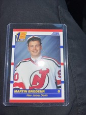 1990-91 Score - First Round Draft Choice Martin Brodeur #439 (RC)